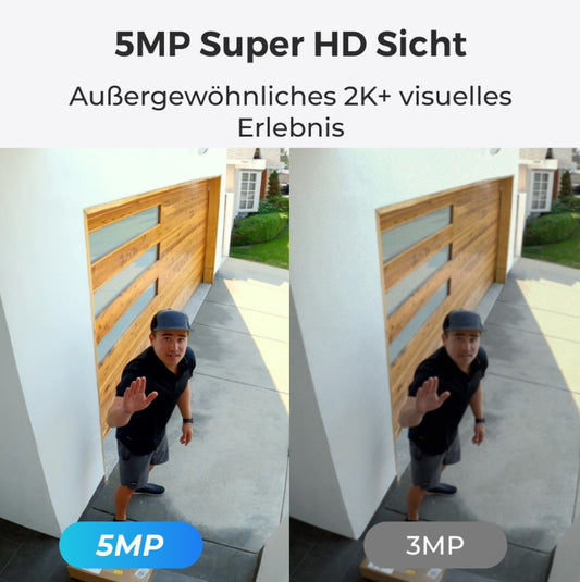 Reolink Argus B330 2K+ WLAN-Kamera – 5 MP, Akku & intelligente Erkennung