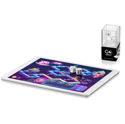GoDice 2er-Set – Smarte Bluetooth-Würfel für interaktive Spiele und digitalen Spielspass