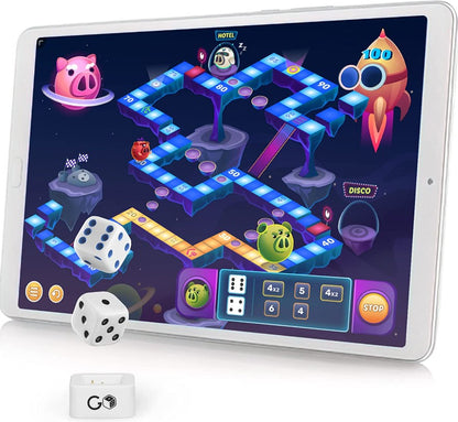 GoDice 2er-Set – Smarte Bluetooth-Würfel für interaktive Spiele und digitalen Spielspass