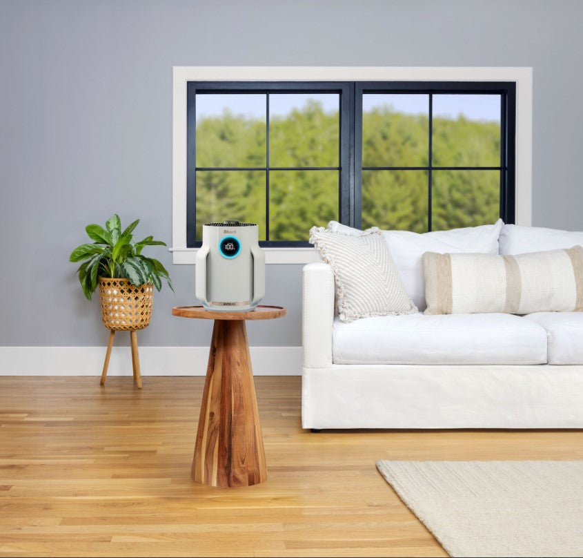 Shark NeverChange Compact Pro HP072CH Luftreiniger mit HEPA-Filter für Räume bis 23 m² – Grau
