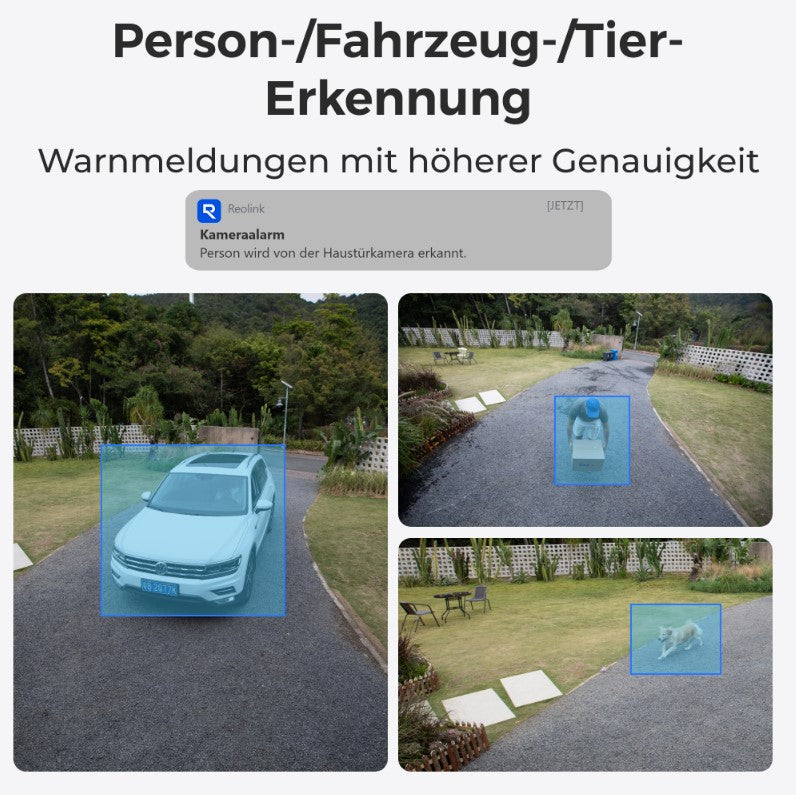Reolink Argus B330 2K+ WLAN-Kamera – 5 MP, Akku & intelligente Erkennung