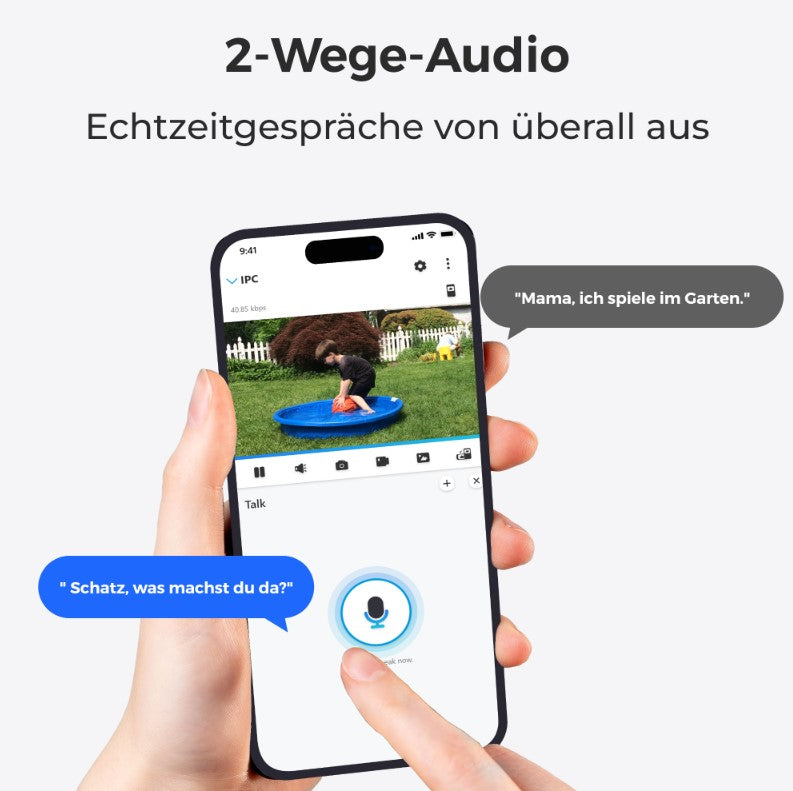 Reolink Argus B330 2K+ WLAN-Kamera – 5 MP, Akku & intelligente Erkennung