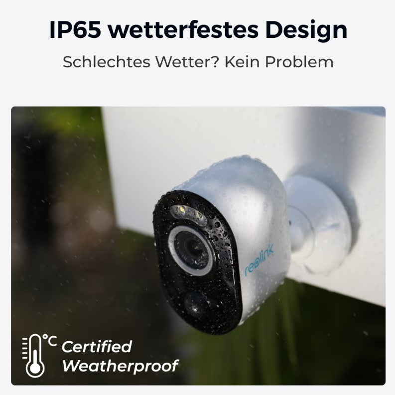 Reolink Argus B330 2K+ WLAN-Kamera – 5 MP, Akku & intelligente Erkennung