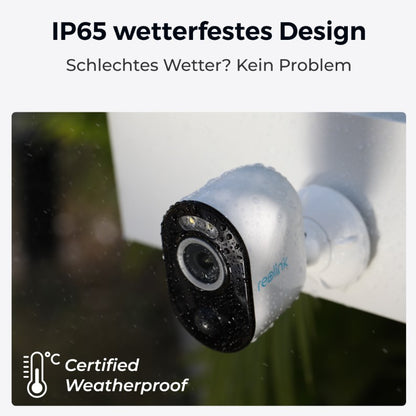Reolink Argus B330 2K+ WLAN-Kamera – 5 MP, Akku & intelligente Erkennung