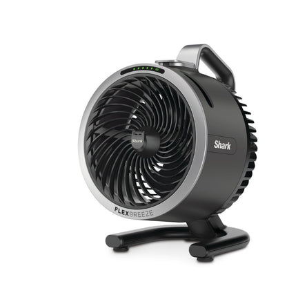 Shark FlexBreeze HydroGo FA050CH Akku-Ventilator mit Sprühnebel, 12 h Laufzeit – Anthrazit