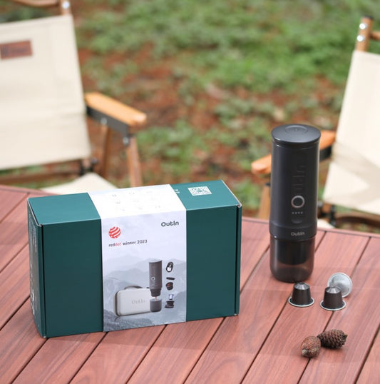 Outin Espresso-Geschenkset für Reisende