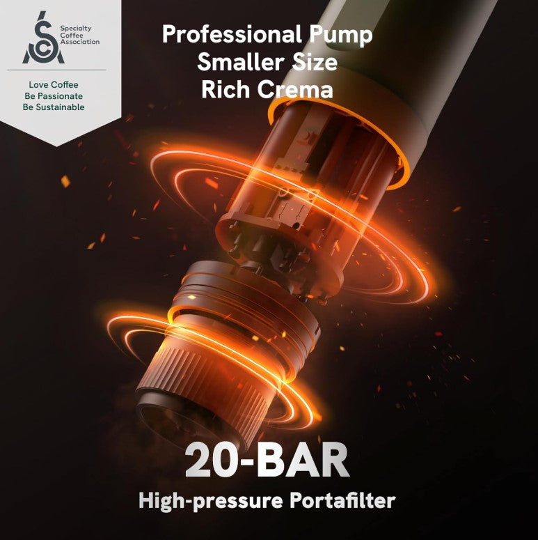 Outin Nano Tragbare Espressomaschine