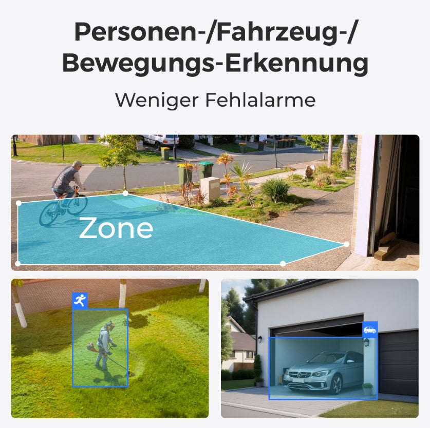 Reolink Argus B440 4K PT WLAN-Kamera mit Solarpanel – 8 MP, Akku & Rundumsicht