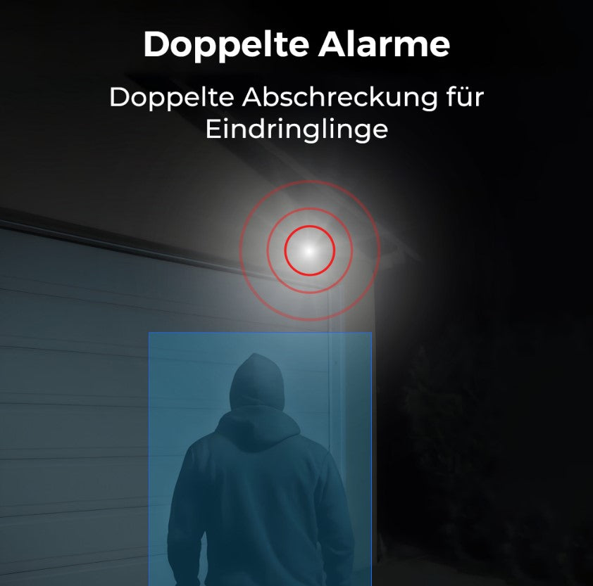 Reolink Argus B440 4K PT WLAN-Kamera mit Solarpanel – 8 MP, Akku & Rundumsicht