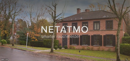 Netatmo Smarte Rauchmelder im 2er-Set – Intelligenter Brandschutz für ein sicheres Zuhause